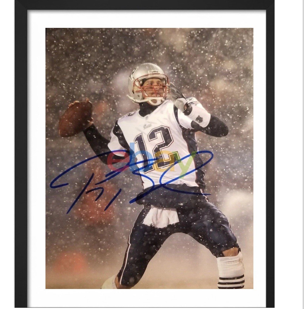 TOM BRADY New England PATRIOTS Signed 8x10 Autographed Photo reprint