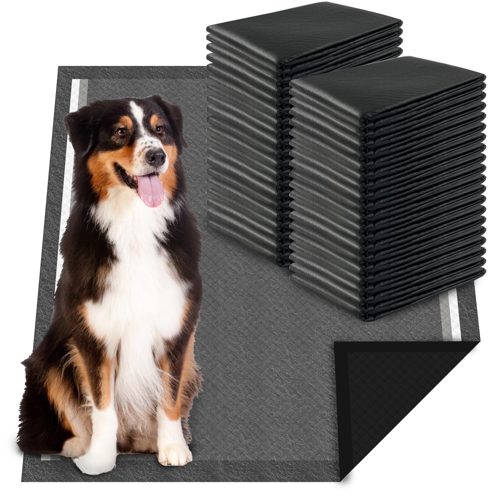 Dogcator Charcoal Puppy Pads Extra Large, Activated Charcoal Dog Pee Pads, XL...