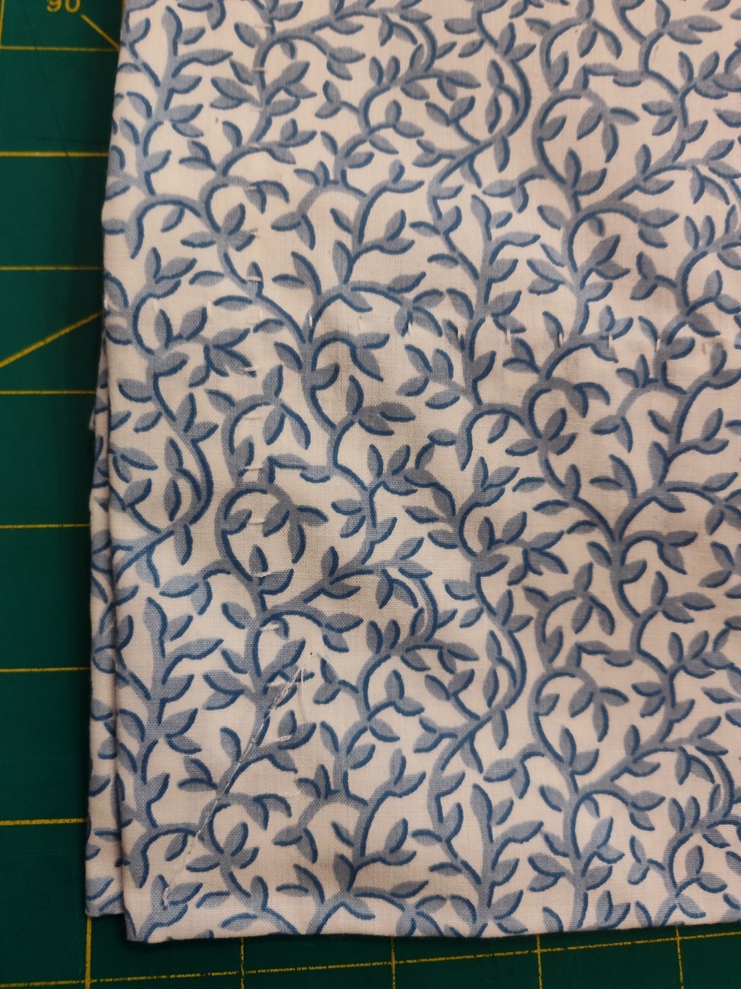 2 Belle Reve Floral Blue White Waverly JCP Lined Curtain Panels 65" L  42" W