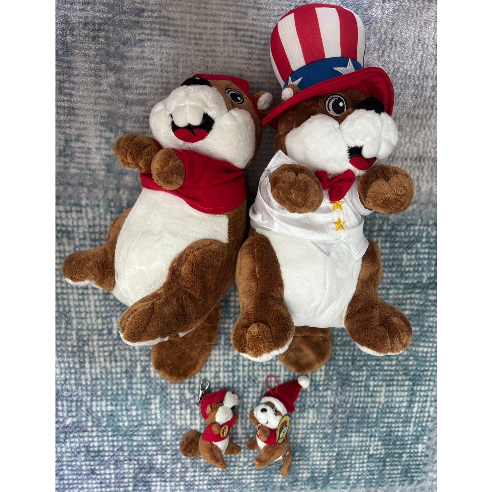 Buc-ees Beaver Stuffed Animal Plush Bundle