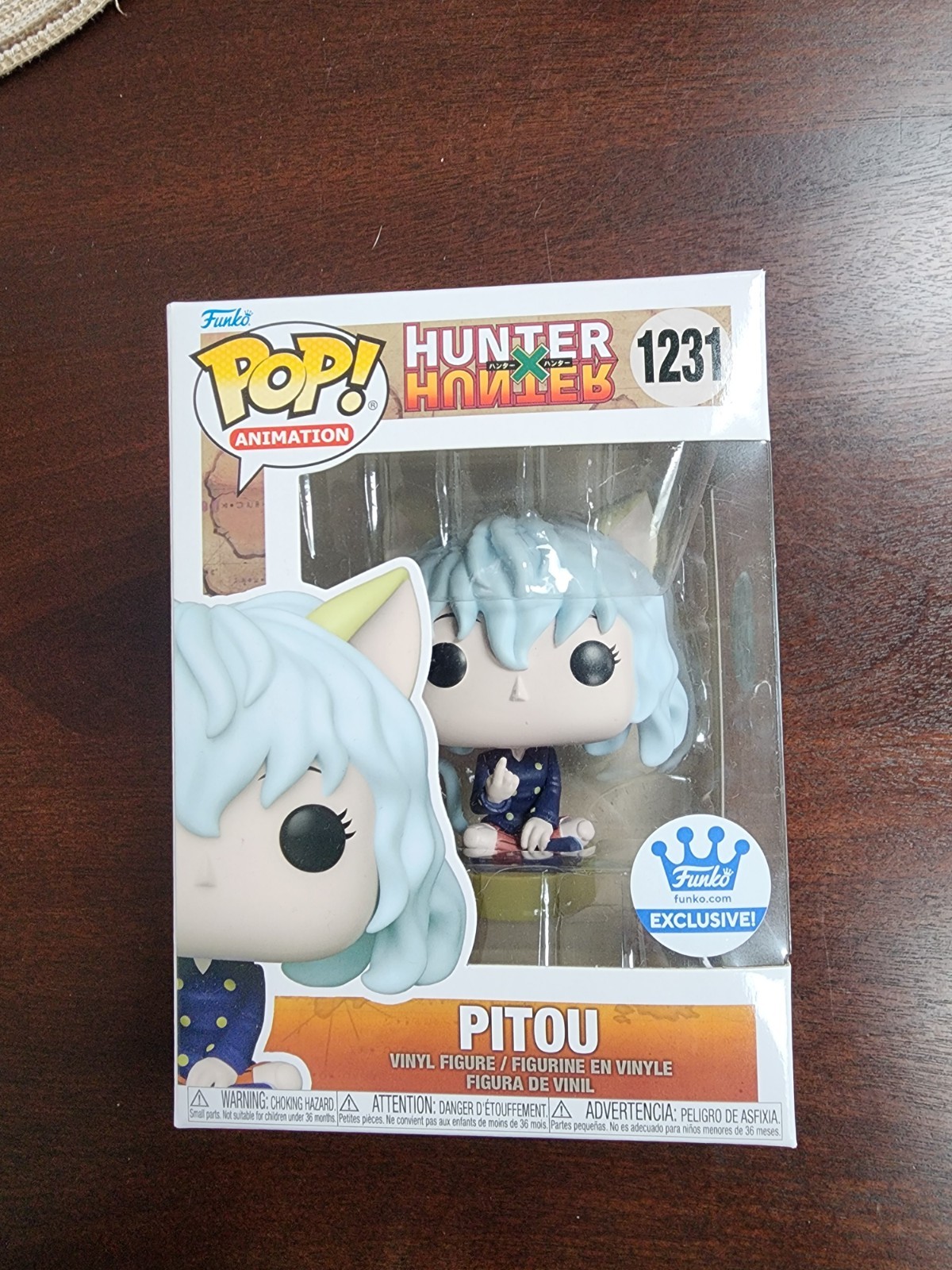 Funko Pop Hunter x Hunter Pitou 1231 Exclusive Anime Figure Nefer pitou