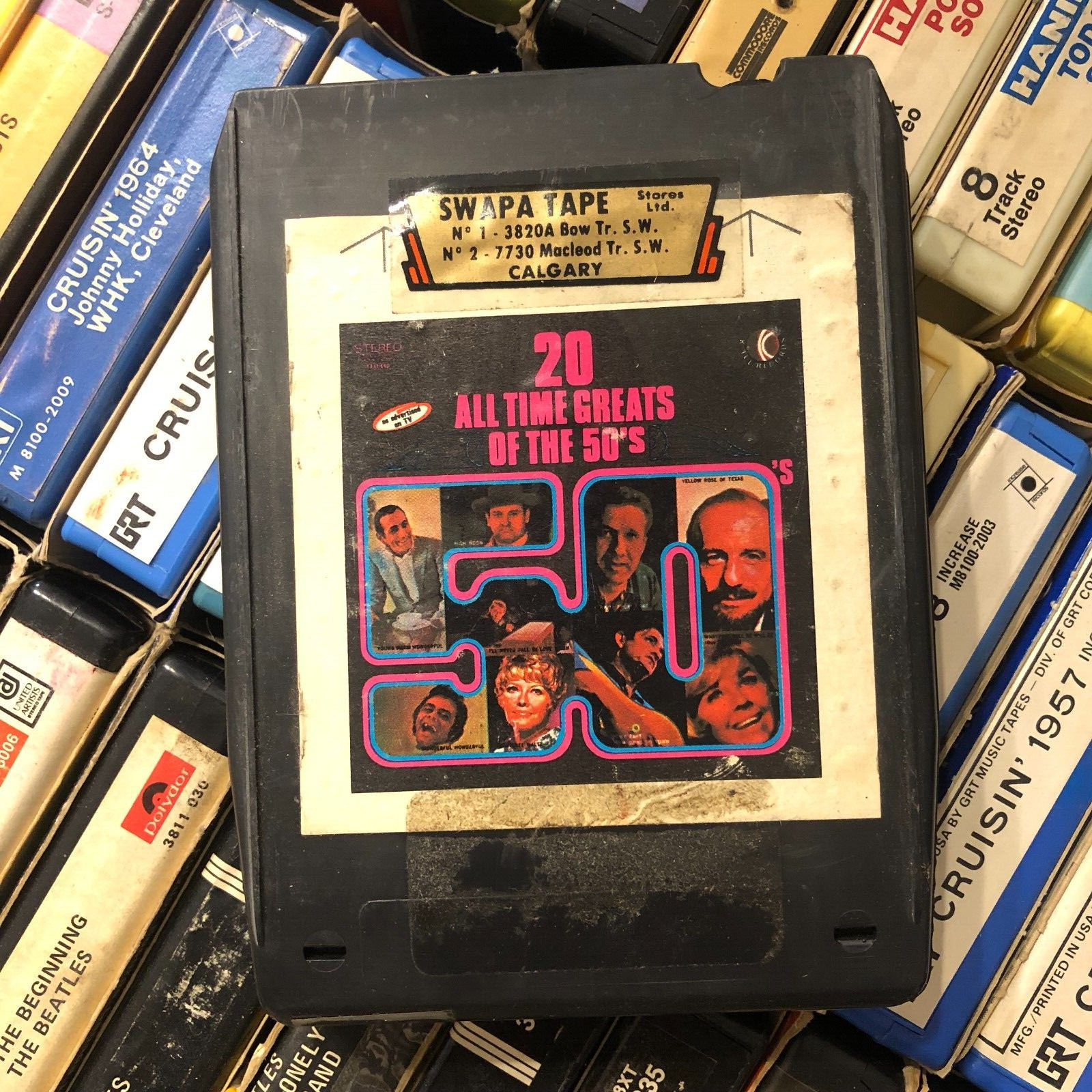 20 All time greats of the 50's, 8 Track Tape
