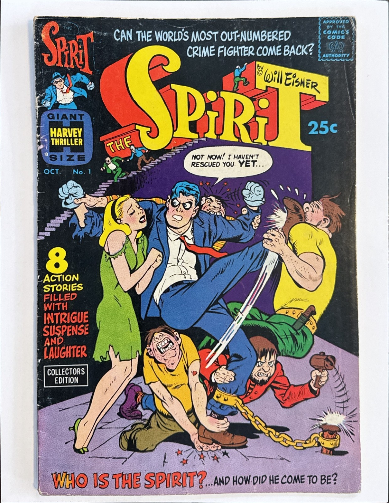 Spirit #1 * FN-VF 8 * Pressed * Free ship on 2 items!