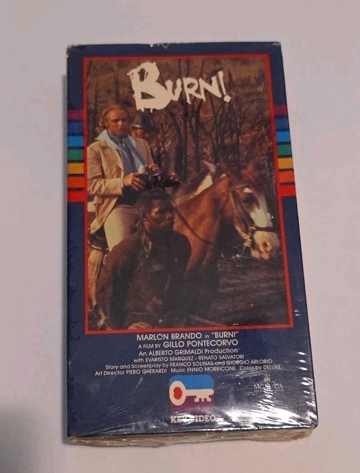 BURN Betamax Tape Marlon Brando 1969 MGM UA