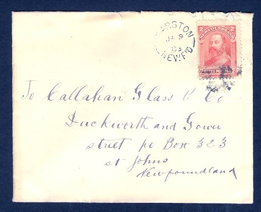 NEWFOUNDLAND SEARSTON JA 9/08 SPLIT CIRCLE TO ST JOHN'S