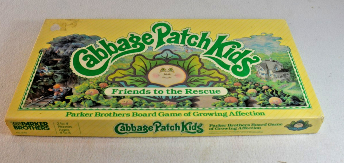 Vintage Cabbage Patch Board Game 1984 Friends To The Rescue