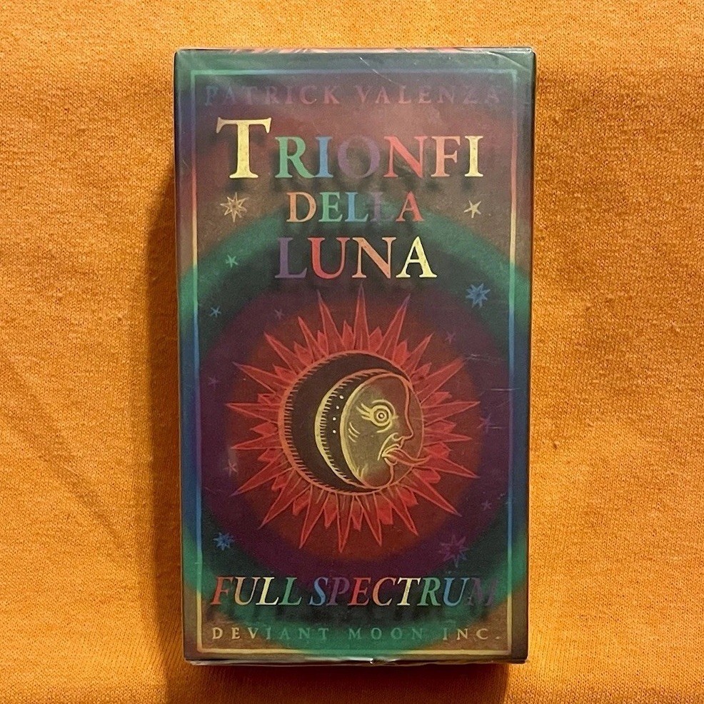 TRIONFI DELLA LUNA Tarot Deck Full Spectrum 78 Cards NEW SEALED !