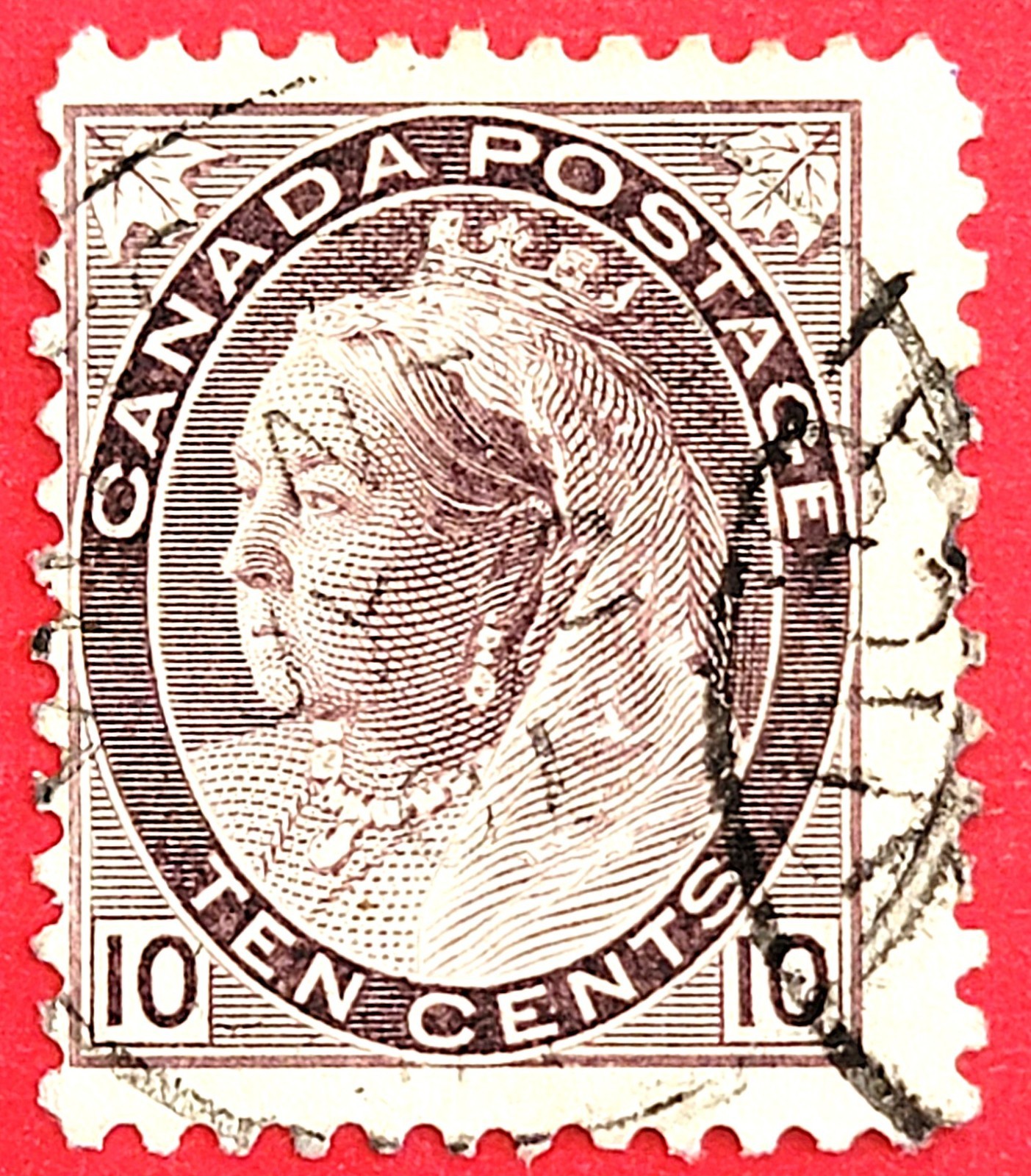 Canada Stamp 83 "Queen Victoria Numeral Issue" Used