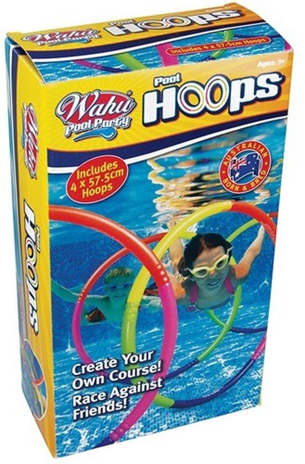 Pool Party Pool Hoops 4 Pack - Wahu