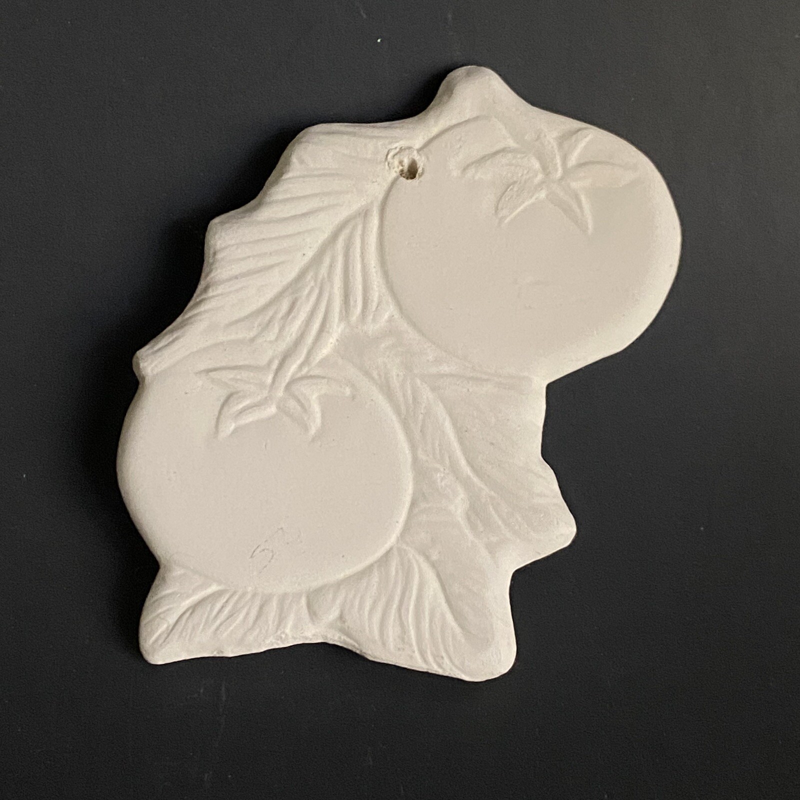 Ceramic Bisque Tomatoes On The Vine Ornament Unfinished Ready To Paint DIY