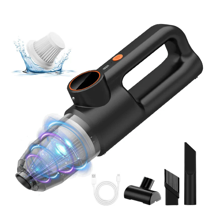 Car Vacuum Cleaner Strong Suction Portable Cordless Handheld Vacuum Cleaner