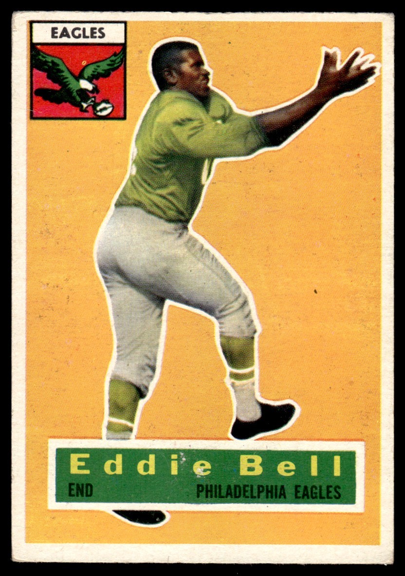 1956 Topps Eddie Bell Philadelphia Eagles #4