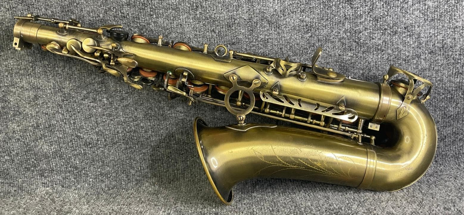 Lade Alto Saxophone Woodwind Musical Instrument Brass Body Gold Tone