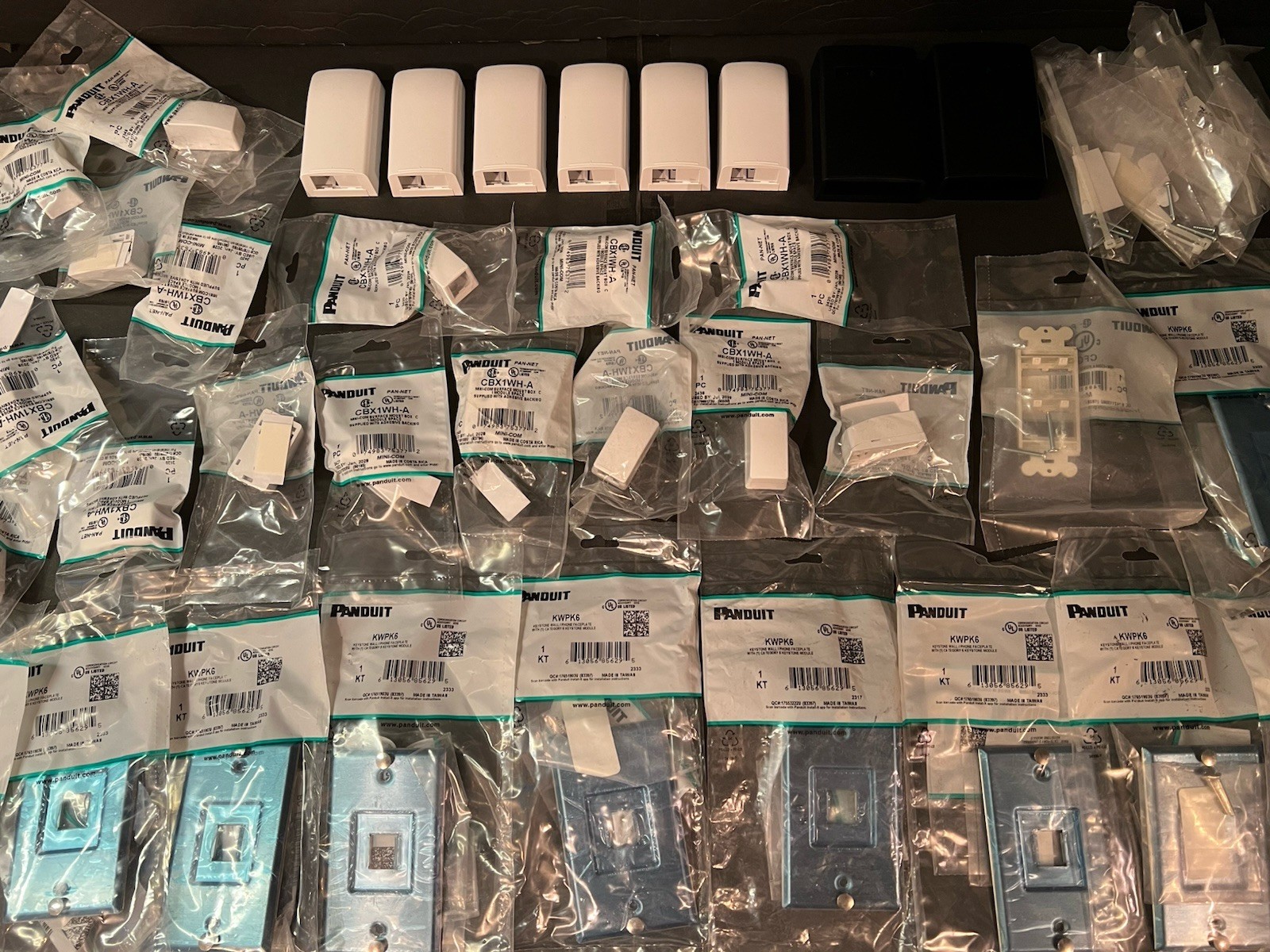 B70. Huge Lot NEW Panduit Components Network 