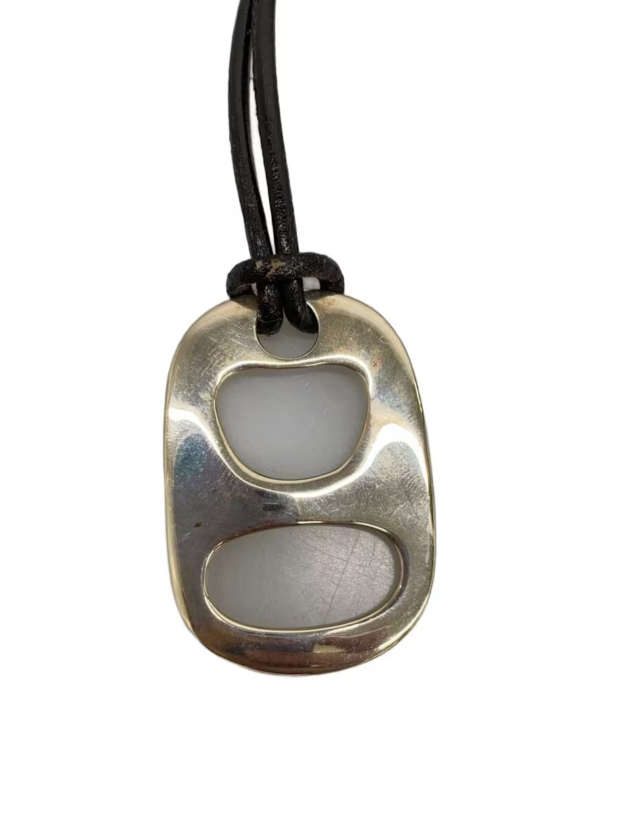 Jieda Pull Tab Necklace Sv925 Slv With Top Mens M1t98