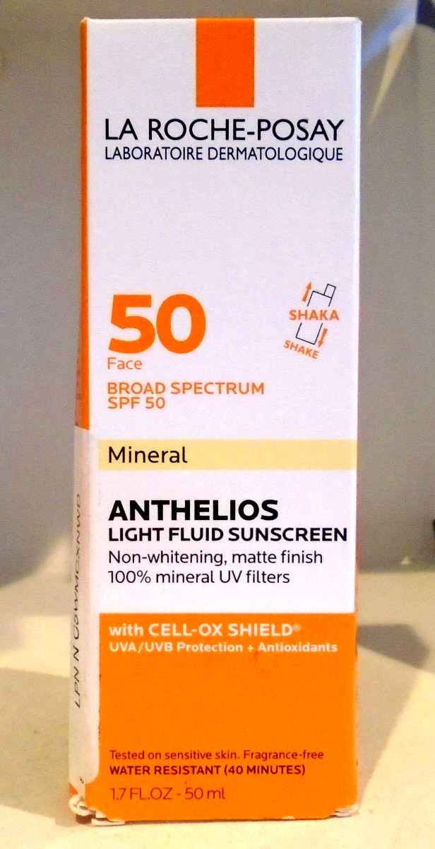 La Roche-Posay Anthelios Mineral Light Sunscreen Fluid SPF 50 - 1.7 Fl Oz- 10/27