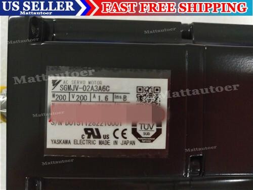 NEW YASKAWA AC SERVO MOTOR SGMJV-02A3A6C SGMJV02A3A6C
