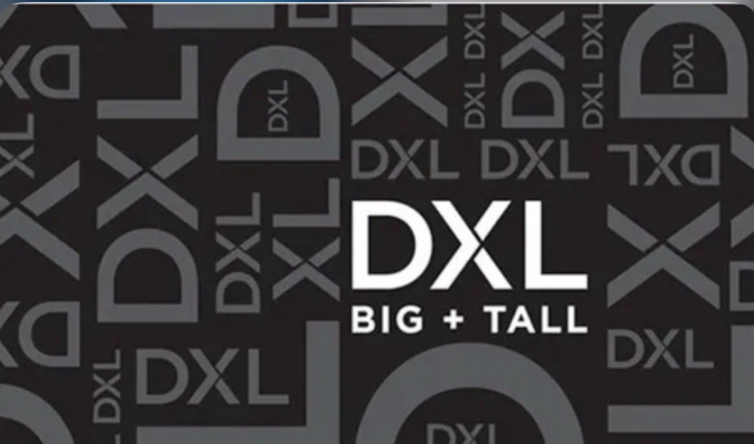 [$50+]DXL Big + Tall Clothing E Gift Card - No Expiration, US-Nationwide Valid