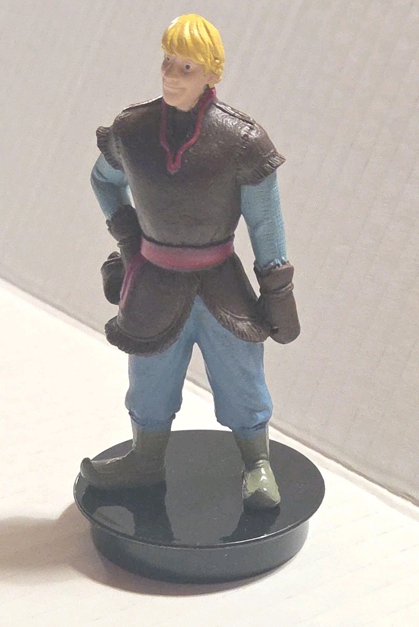 Frozen Kristoff Movie Cup Topper Figure  dated 2013 Disney