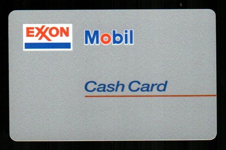 EXXON / MOBIL Classic Logo ( 2008 ) Cash / Gift Card ( $0 - NO VALUE )
