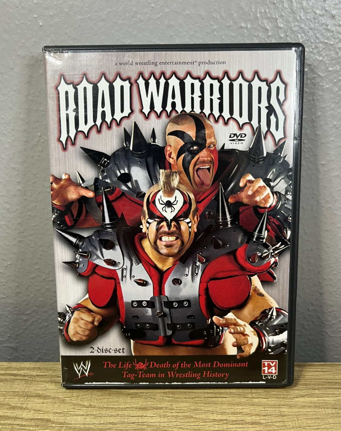 WWE Road Warriors - The Life and Death Most Dominant Tag Team DVD - 2 Disc Set