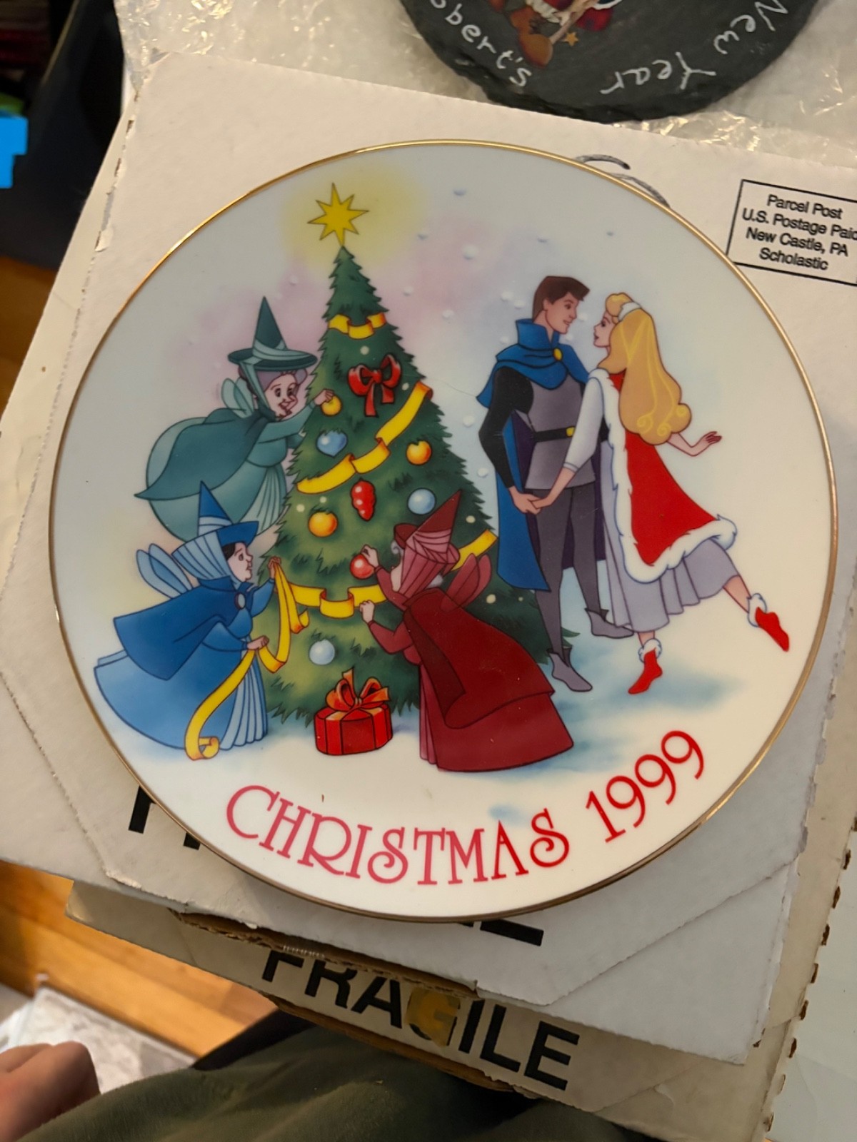 disney collector plates lot- early 1990-2000s. 8.5 in, Grolier collectibles