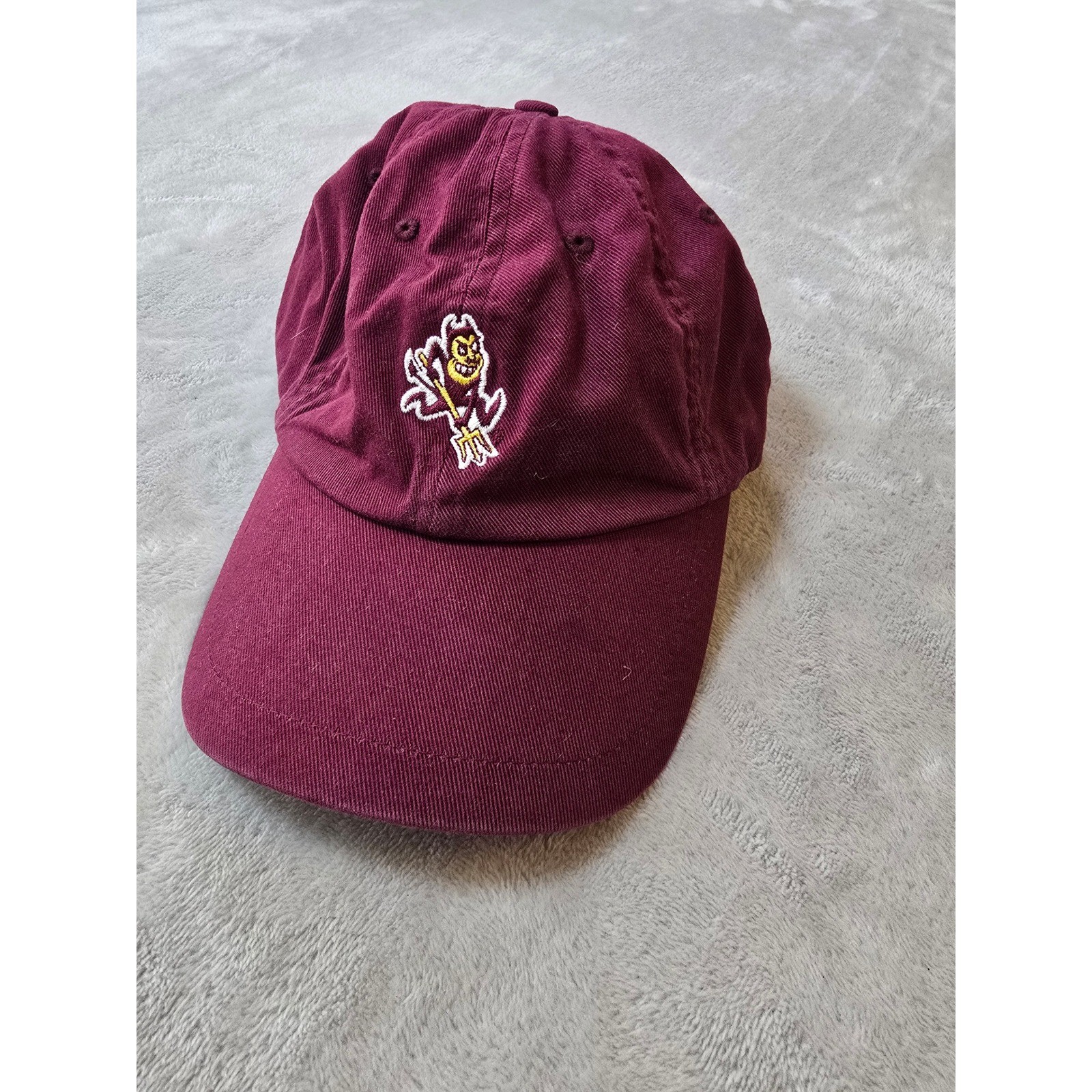 Vintage Nike Team Arizona State Sun Devils Hat Cap OSFA Red Strapback 90s