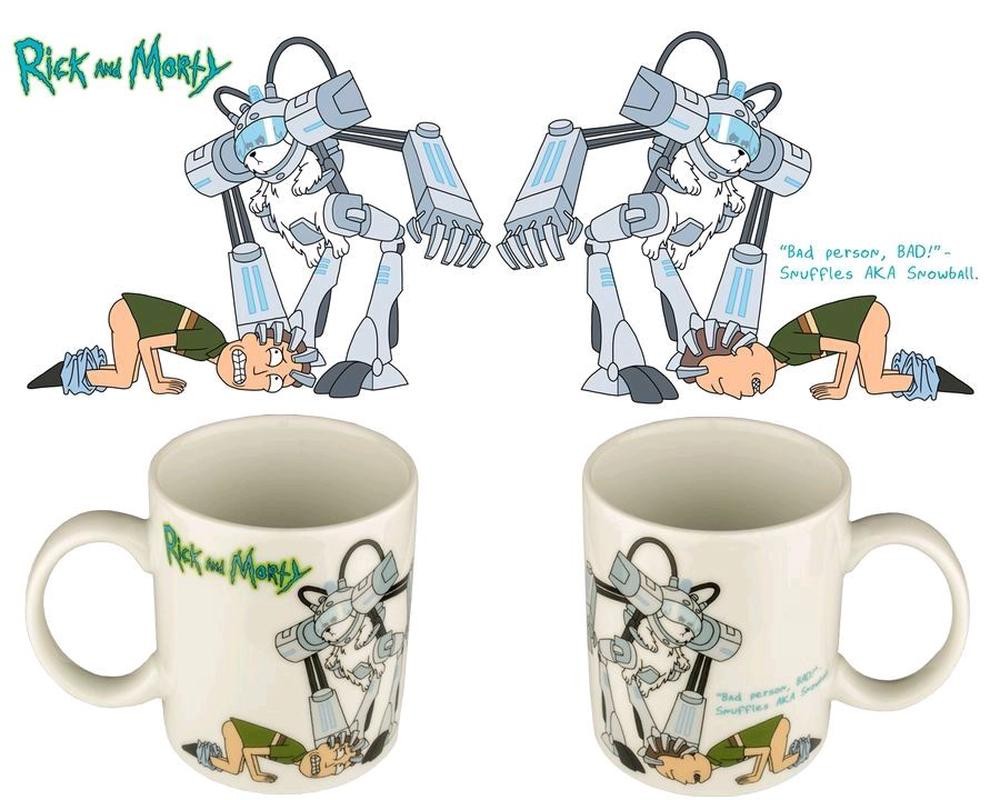 Ikon Collectables Rick and Morty - Snowball Bad Person Bad Mug