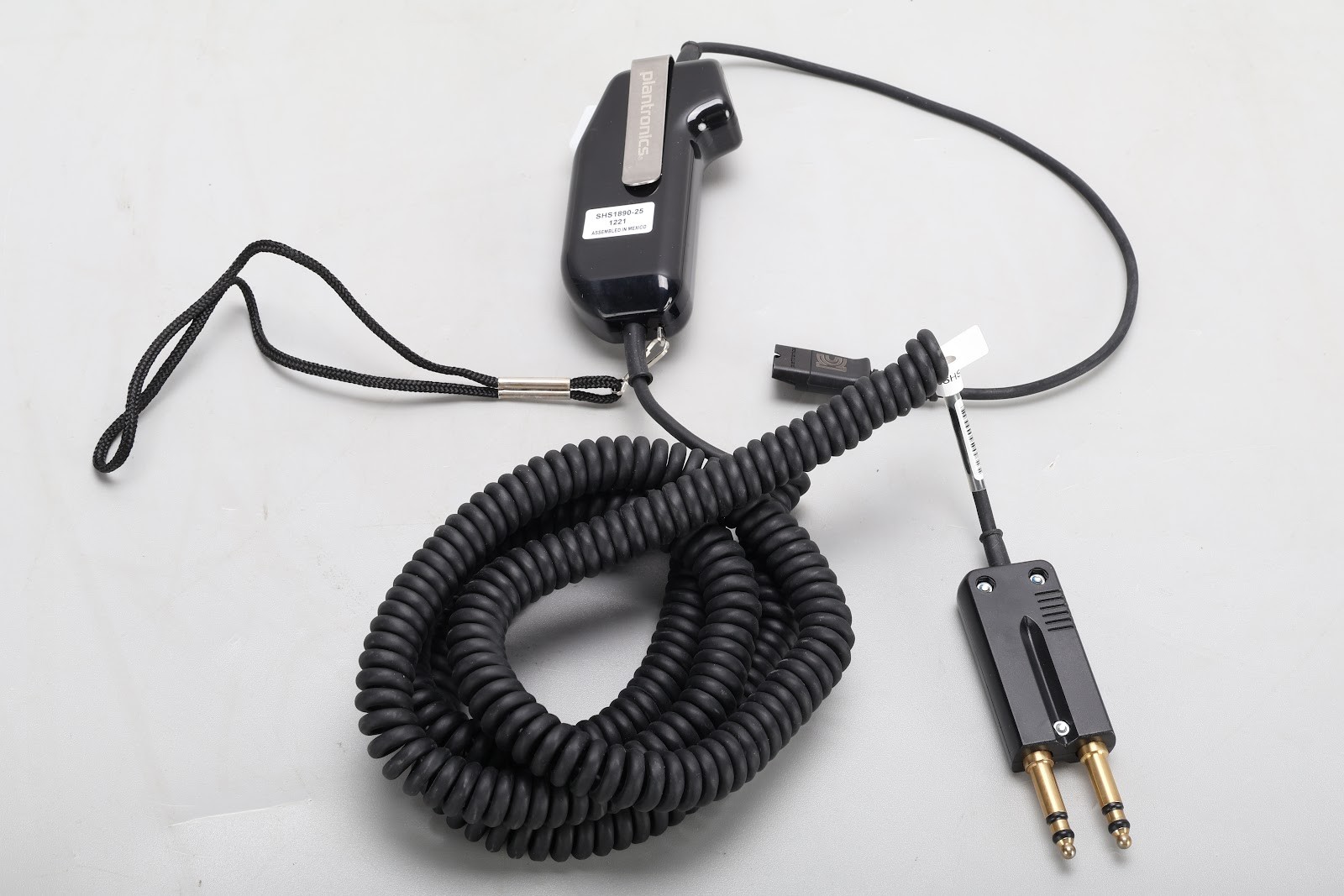 HP Plantronics SHS1890-25 PTT Push-to-Talk Amplifier