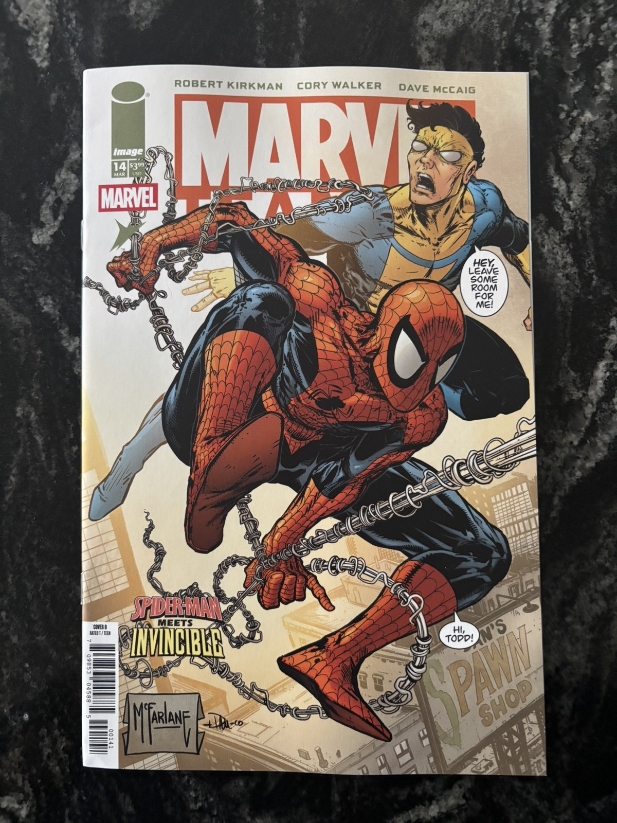 MARVEL TEAM-UP FACSIMILE EDITION #14 Cover D Todd McFarlane Variant 2026🔥(B)