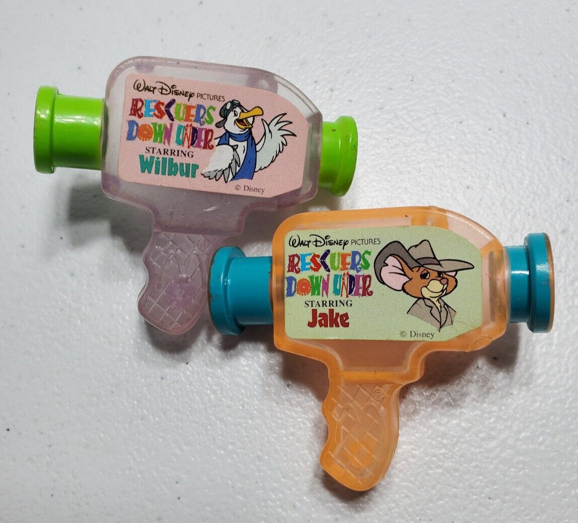 McDonalds Vintage Happy Meal Toys Rescuers Movie Camera