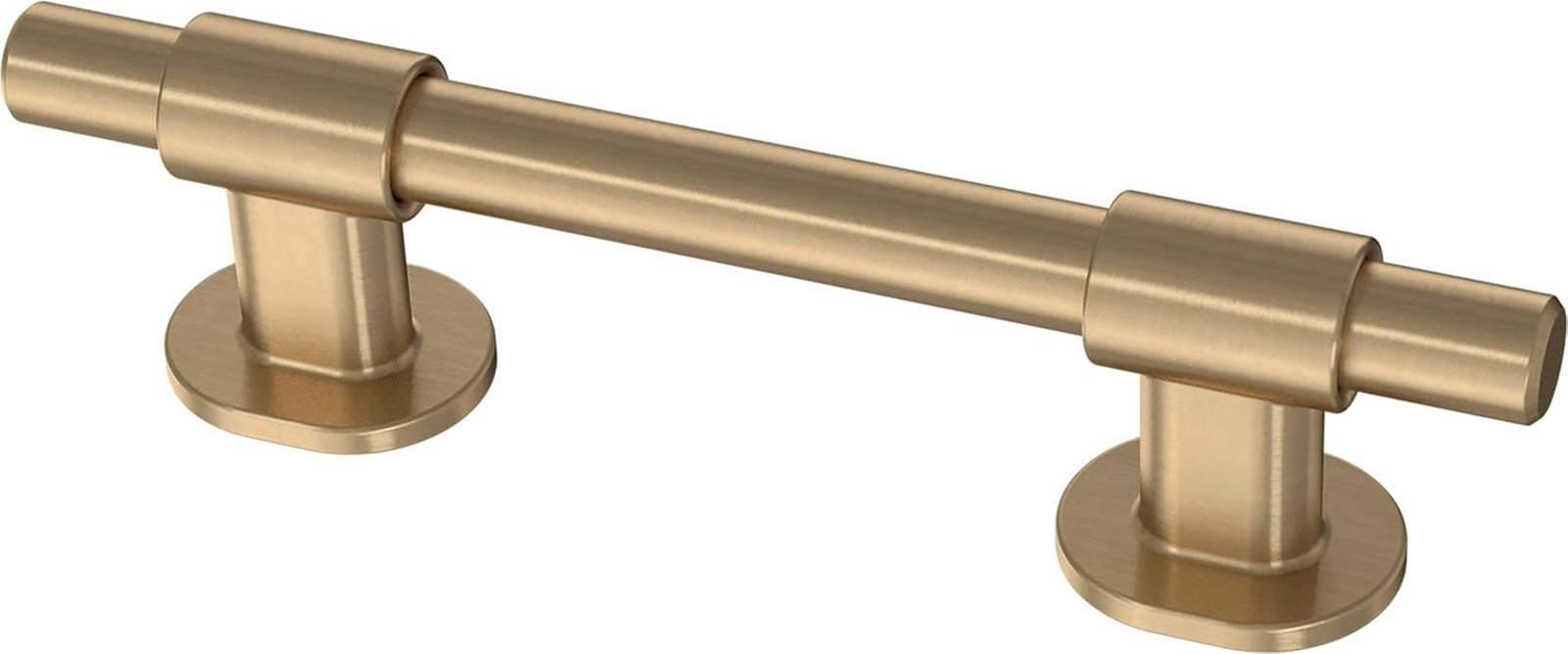 5 Pack Champagne Bronze Gold Cabinet Handles Adjustable Drawer Pulls for Kitchen