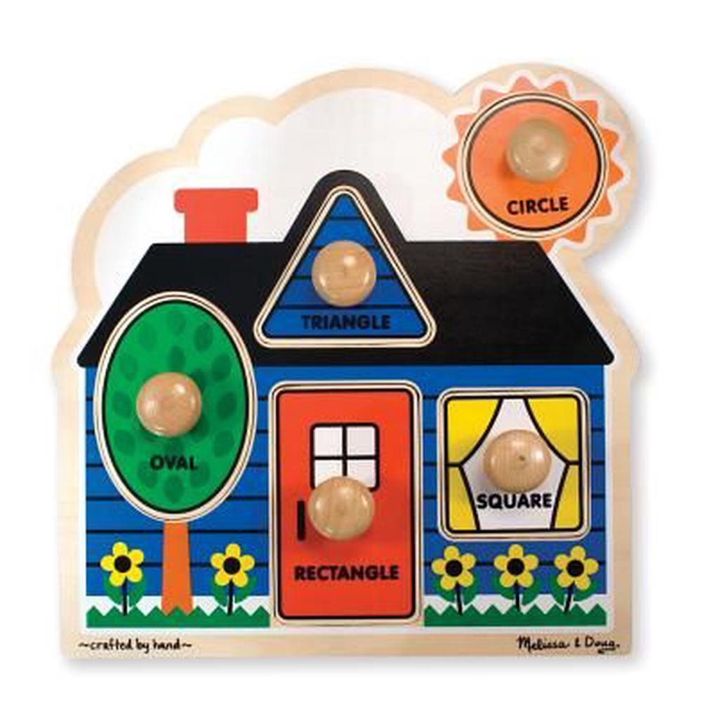 First Shapes Jumbo Puzzle - Melissa & Doug
