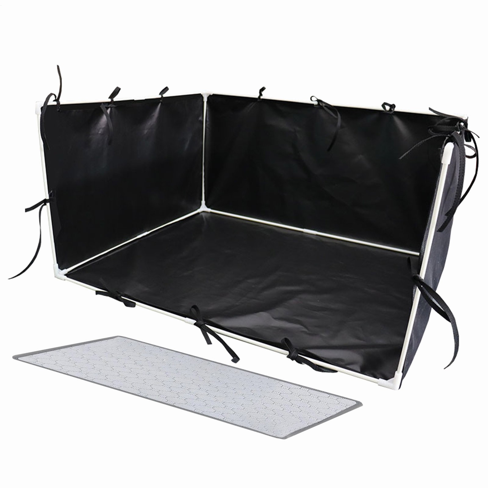 Dog Potty Pads Tray Indoor Large Dog Litter Enclosure Easy Clean liberal