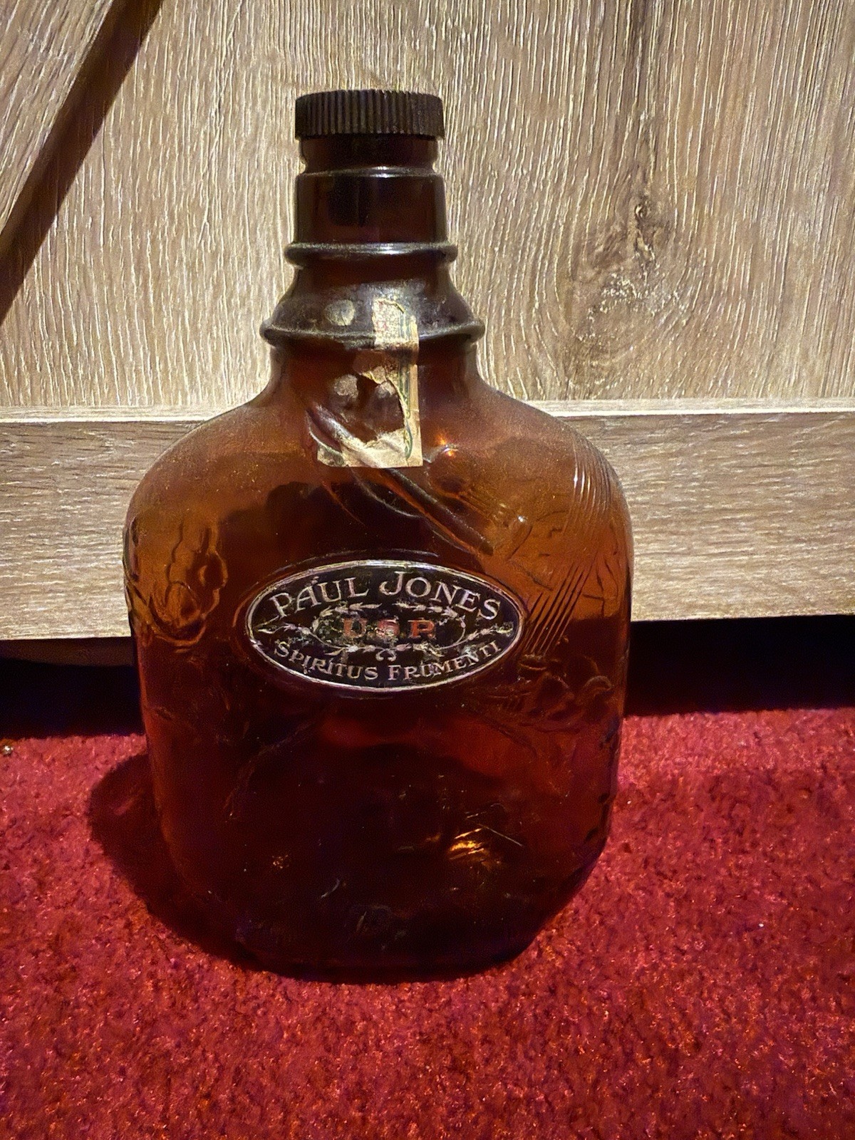 Rare Whiskey Bottle Paul Jones USP