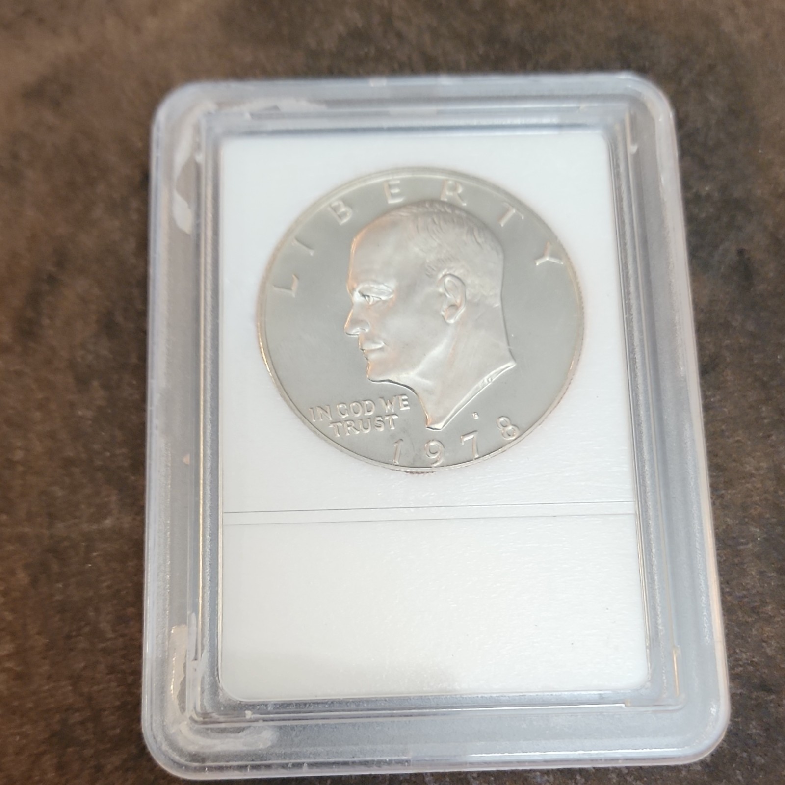 1978-S Eisenhower $1 DCAM GEM Proof Copper Coin International Numismatic Bureau