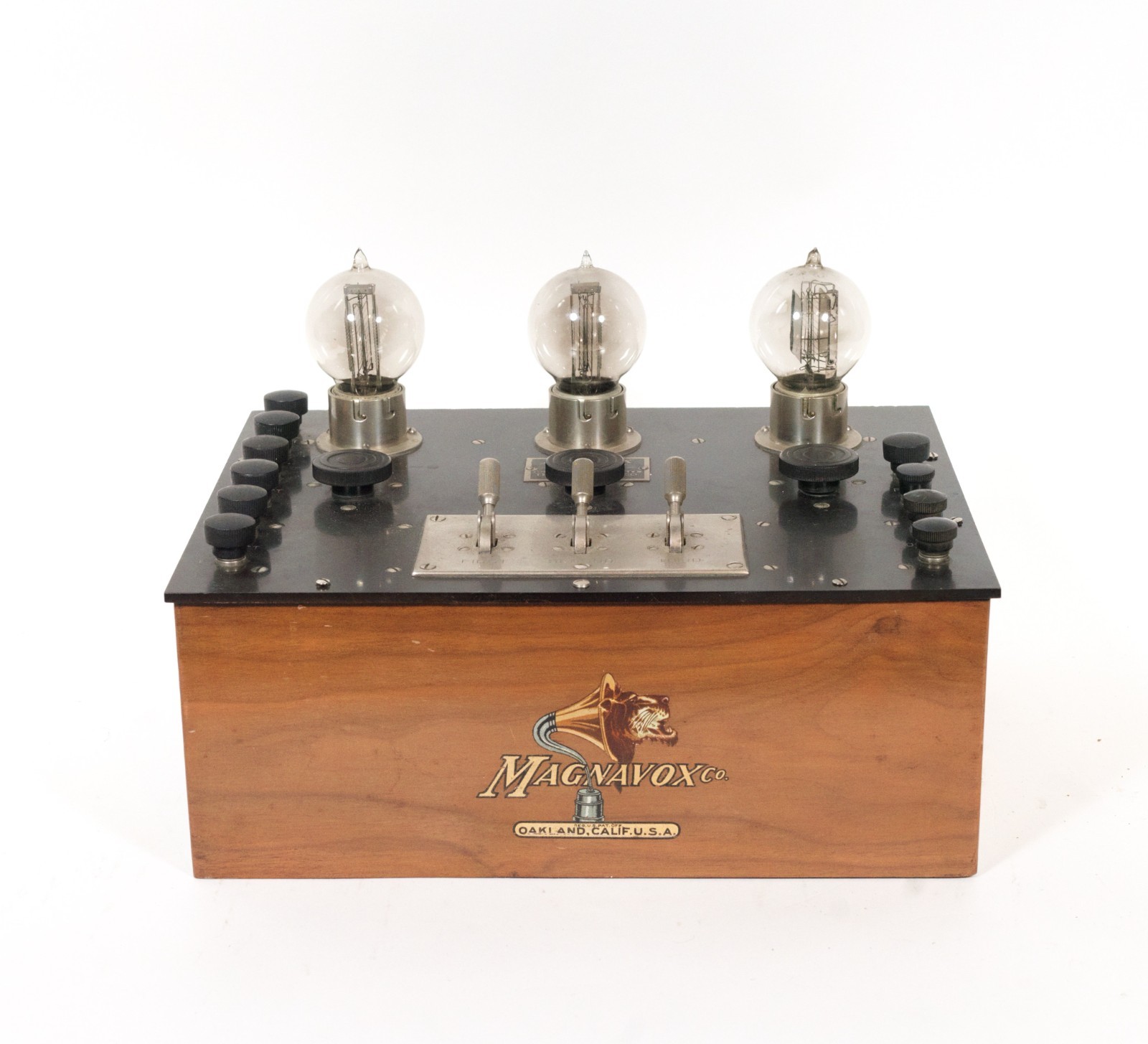 1923 Radio Magnavox AC3 Tube Amplifier w/Good Fil. Western Electric 216a Tubes