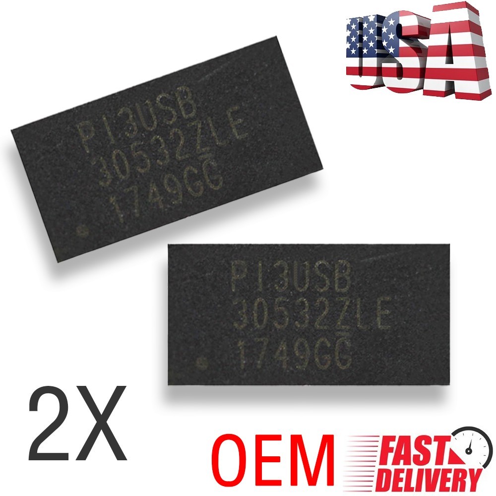 2X OEM Video Audio IC Chip P13USB 30532ZLE PI3USB30532ZLE For Nintendo Switch