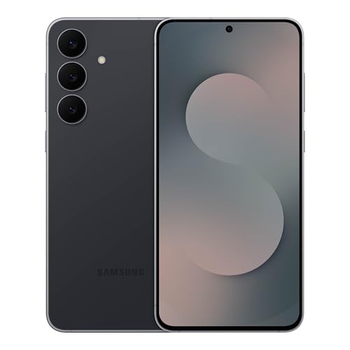  Galaxy S25 FE Cell Phone (2025), 128GB AI Smartphone, 128 GB Jet black