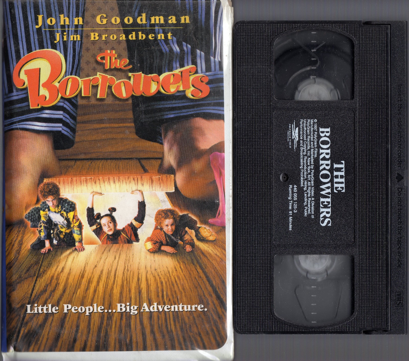 The Borrowers (VHS, 1998, Clamshell) John Goodman, Jim Broadbent