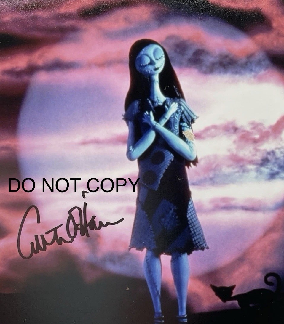 Catherine O'Hara Signed 8x10 Photo Reprint A NIGHTMARE BEFORE CHRISTMAS Beckett