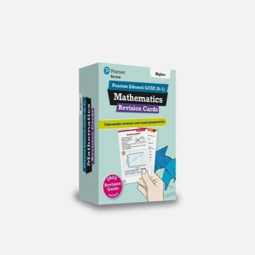REVISE Edexcel GCSE (9-1) Mathematics Higher Revision Cards - Brand New & Sealed