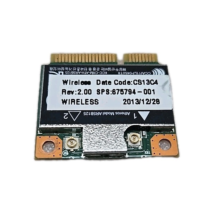 HP 670036-001 WN6607AH-H1 V01 PCIe Mini Wireless WiFi Card AR5B125 675794-001