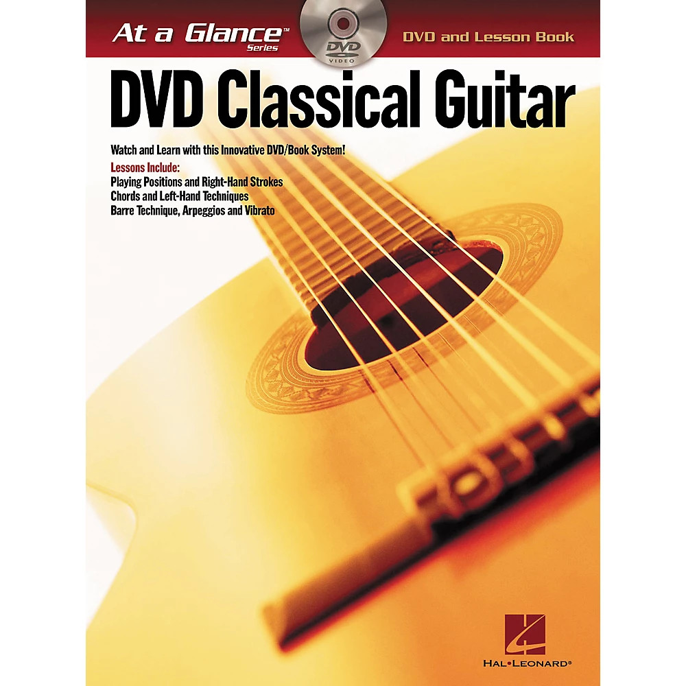 Hal Leonard Classical Guitar - At A Glance Bk/DVD