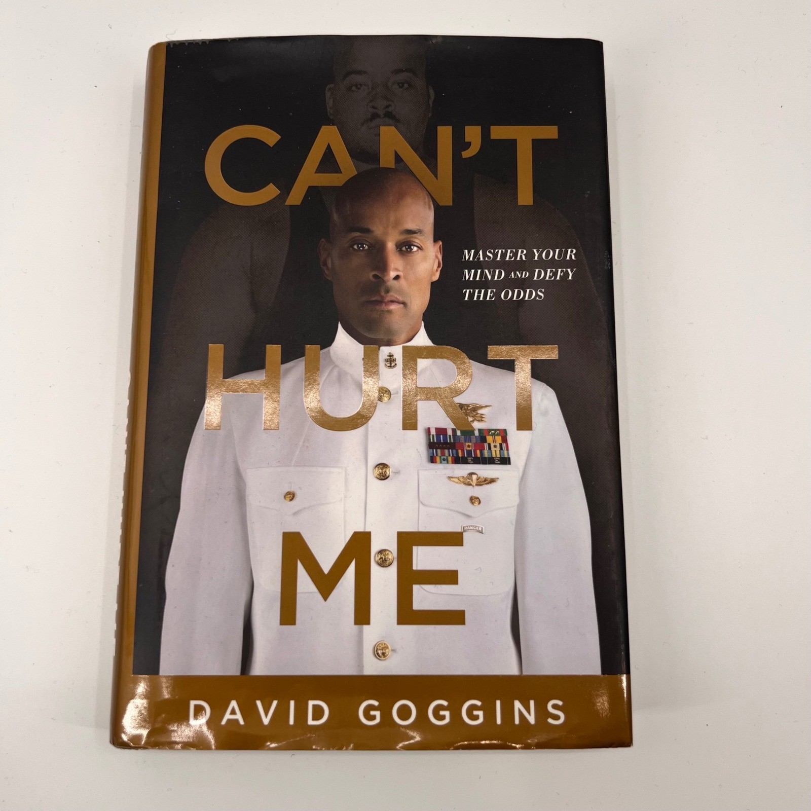 Can't Hurt Me Master Your Mind and Defy the Odds David Goggins Hardcover Book