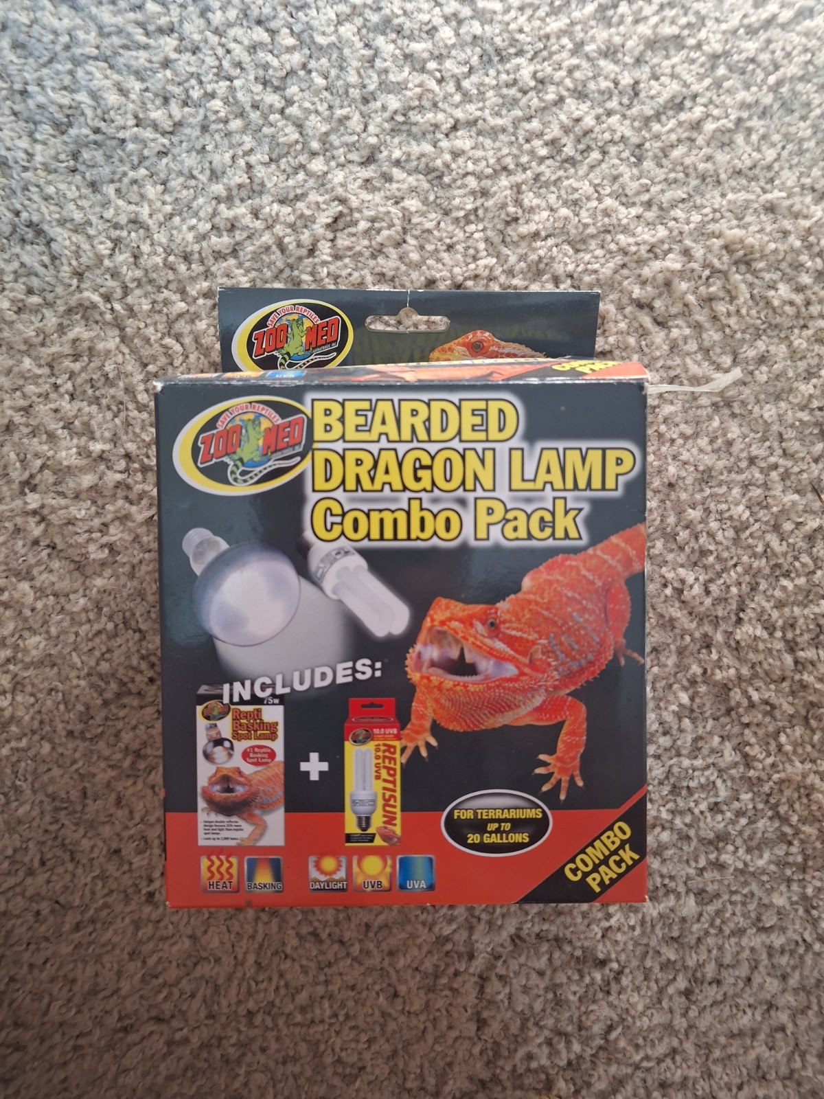reptile lamp combo pack