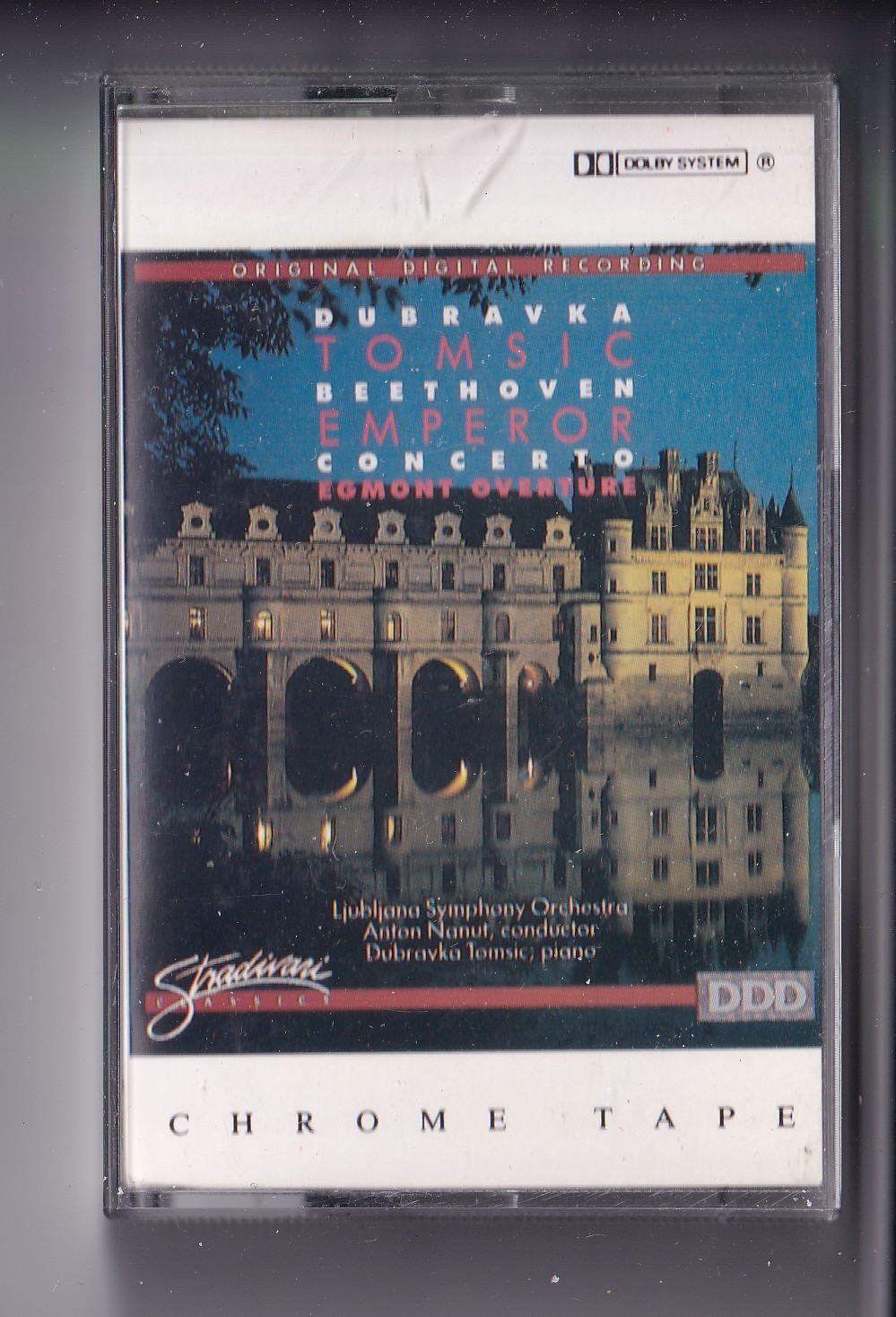 (MB643) Beethoven, Egmont Overture - 1989 Cassette Tape