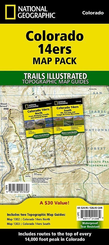 Colorado 14ers: Map Guide Bundle