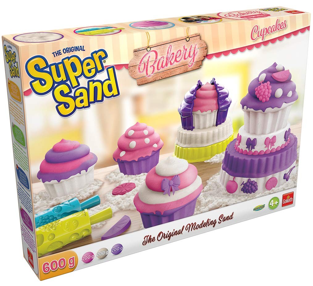 Goliath Super Sand Cupcakes – Creative Hobbies – For Ages 4+ – Sand Modelling Ga