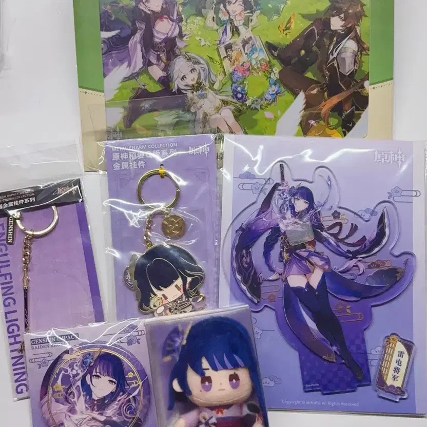 Unopened Genshin Impact Shogun Goods Set - Rare Collectible